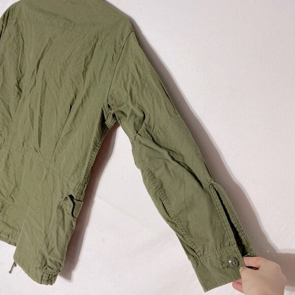 Vintage Logistik Army Green Cadets Utility Jacket L - Picture 8 of 11